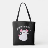 Haunt-O-Lotl Ghost Axolotl Tasche (Rückseite)