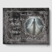 Haunt unsere Hochzeit im ersten Haus Gästebuch (Rückseite)