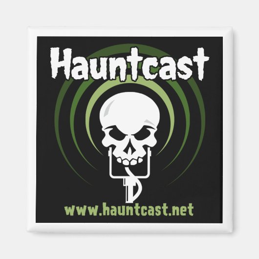 Hauntcast Magnet (Vorne)
