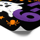 Haunted 67 Ghost Math Teacher Halloween Costume Ma Poster (Ecke)