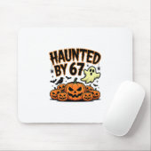 Haunted 67 Meme Six Seven 6-7 Funny Internet Joke  Mousepad (Mit Mouse)