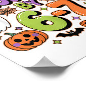 Haunted 67 Meme Six Seven 6-7 Funny Internet Joke  Poster (Ecke)