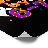 Haunted By 67 Funny 67 Halloween Costume  Poster (Ecke)