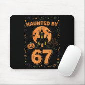 Haunted By 67 Funny Halloween Mousepad (Mit Mouse)