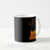 Haunted By 67 Funny Halloween Soky Season Pumpkin  Kaffeetasse (VorderseiteRechts)