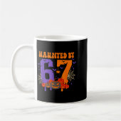 Haunted By 67 – Funny Six Seven Meme 6 7 Halloween Kaffeetasse (Links)