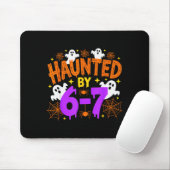 Haunted By 67 Funny Six Seven Meme Halloween Costu Mousepad (Mit Mouse)