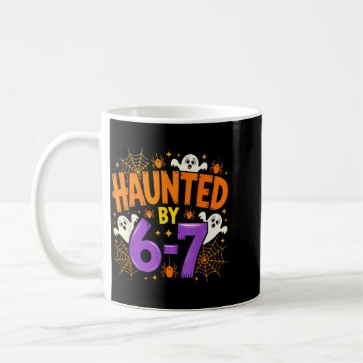 Haunted By 67 Funny Six Seven Meme Soky Ghost Hall Kaffeetasse (Links)