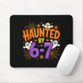Haunted By 67 Funny Six Seven Meme Soky Ghost Hall Mousepad (Mit Mouse)