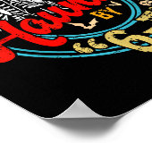 Haunted By 67 Funny Skeleton And Pumpkin Halloween Poster (Ecke)