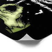 Haunted By 67 – Funny Skeleton Hands Halloween Cos Poster (Ecke)