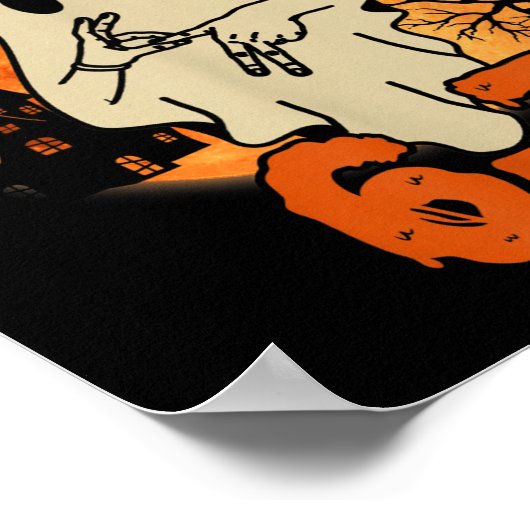 Haunted By 67 Halloween Ghost Six Seven Gen Alpha Poster (Ecke)