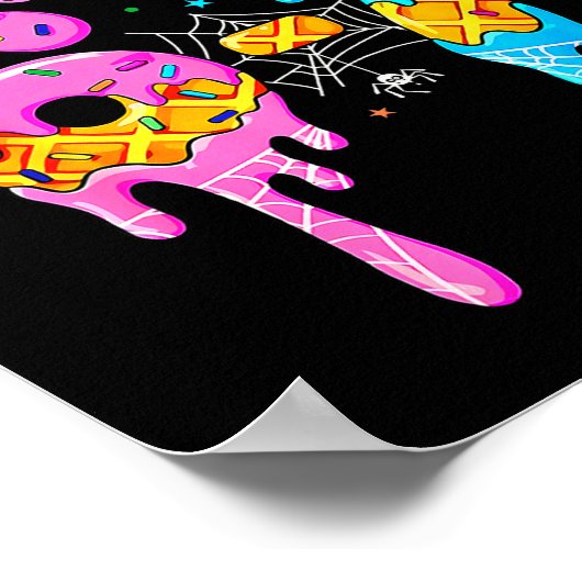 Haunted By 67 Ice Cream Drip Funny Six Seven Meme Poster (Ecke)