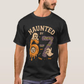 Haunted By 67 Six Seven Meme Gen Alpha Funny Hallo T-Shirt (Vorderseite)
