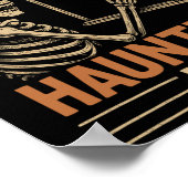 Haunted By 67 Skeleton Math Teacher Student Hallow Poster (Ecke)