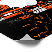 Haunted By 67 - Teacher Boo Ghost Pumpkin Hallowee Poster (Ecke)