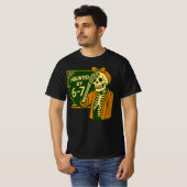 Haunted By 6-7 Funny Teacher 67 Halloween Skeleton T-Shirt (Vorne ganz)