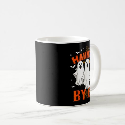 Haunted By 6 7 Six Seven 67 Meme Halloween Costume Kaffeetasse (VorderseiteRechts)