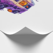  Haunted Camper Van Geschenkpapier (Ecke)