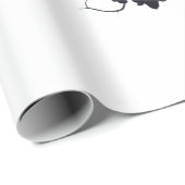 Haunted Cat Mirror Geschenkpapier (Rolleneckpunkt)