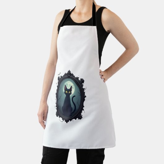 Haunted Cat Mirror Schürze (InSitu)