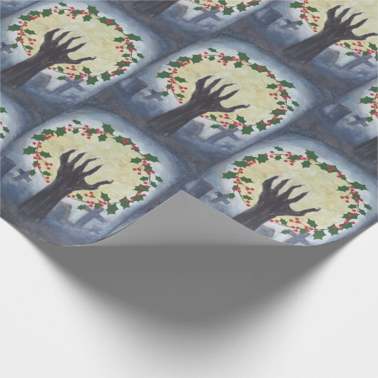 Haunted Christmas Geschenkpapier (Ecke)