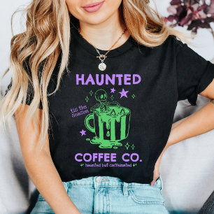Haunted Coffee Co Barista Custom T-Shirt