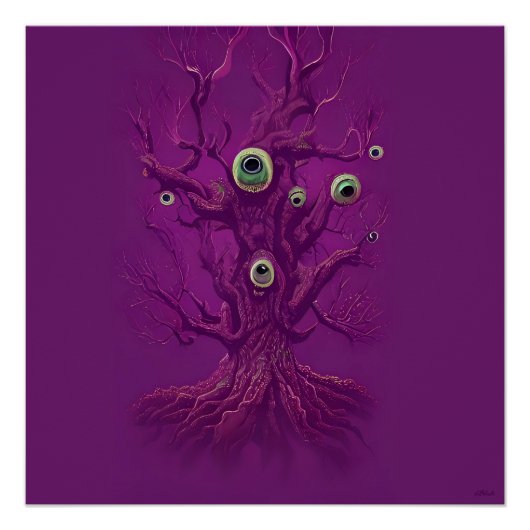 Haunted Dream Tree Poster (Vorderseite)