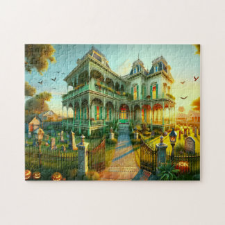 Haunted Estate "Raven's Roost" Creepy Dusk Puzzle