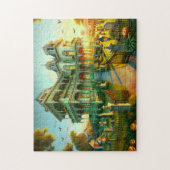 Haunted Estate "Raven's Roost" Creepy Dusk Puzzle (Vertikal)