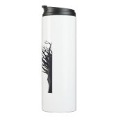 Haunted Forest Ghost Thermal Tumbler – Dark & Spoo Thermosbecher (Nach rechts gedreht)