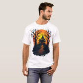 Haunted Forest � Spooky Halloween Nature Tee (Vorne ganz)