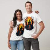 Haunted Forest � Spooky Halloween Nature Tee (Unisex)