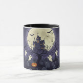 Haunted Graveyard Mug Tasse (Zentrum)