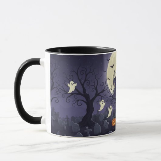 Haunted Graveyard Mug Tasse (Links)