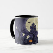 Haunted Graveyard Mug Tasse (Vorderseite Links)