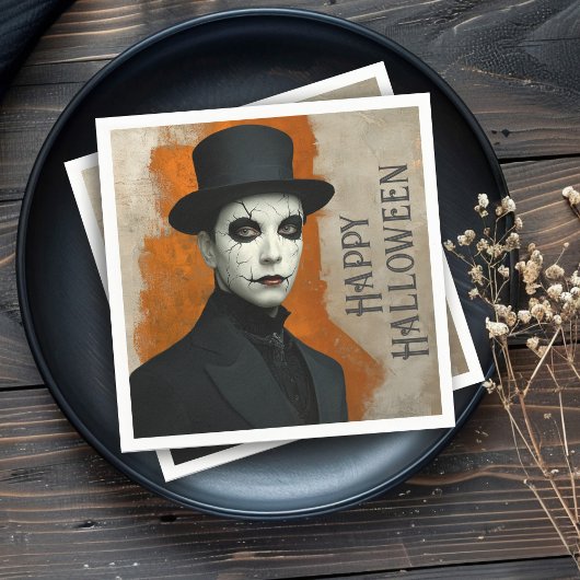 Haunted Halloween Adult Costume Party Serviette