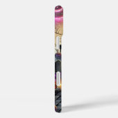 Haunted Halloween Mansion Glow Phone Case (Rückseite / Rechts)