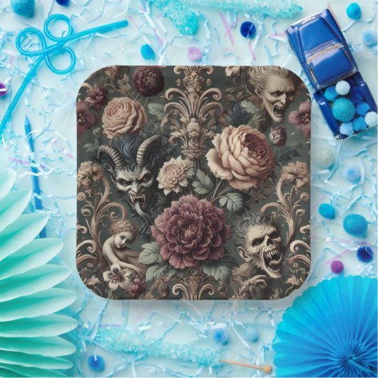 Haunted Harmonics – Gothic Victorian Pappteller (Party)