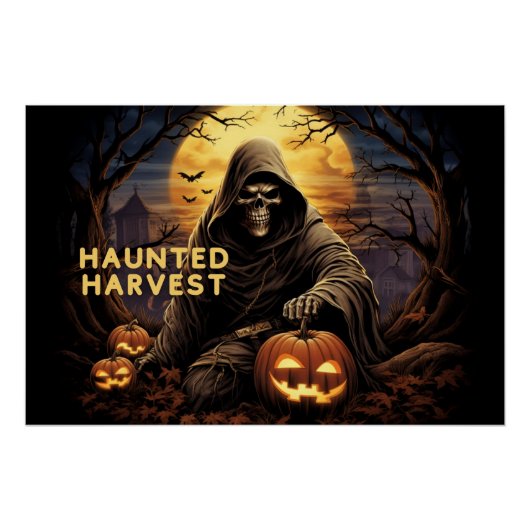 Haunted Harvest Poster (Vorderseite)