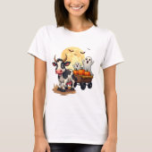 Haunted Hayride Cow T-Shirt (Vorderseite)