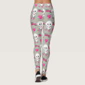 Haunted Heart: Voodoo-Puppe & Hearts Leggings (Rückseite)