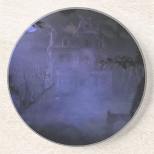 Haunted Hill House Achterbahn Untersetzer