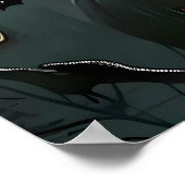 Haunted Hollow – Halloween Night Poster (Ecke)