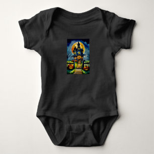 Haunted Hollow & Mond Baby Strampler