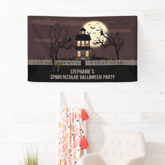 Haunted House Banner (Insitu)