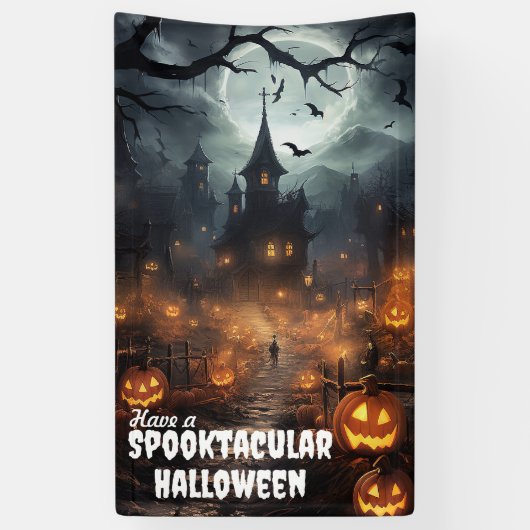 Haunted House Banner (Vertikal)