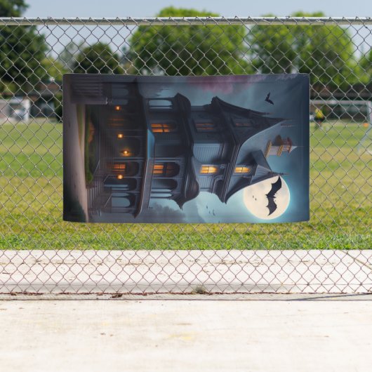 Haunted House Banner (Insitu)