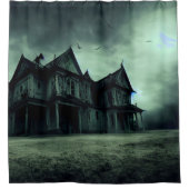 Haunted House Duschvorhang (Vorderseite)