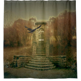 Haunted House Duschvorhang